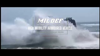 MILDEF I HIGH MOBILITY ARMOURED VEHICLE [upl. by Allenrad300]