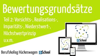 Bewertungsgrundsätze Teil 2  Bewertungsprinzipien der Bilanzierung einfach erklärt Bilanz [upl. by Iana469]