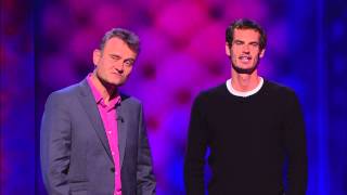 Andy Murray  what he really thinks  Sport Relief 2014 [upl. by Finella869]