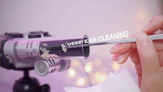 ASMR Deep Ear Cleaning to take out Earwax🌿 No Talking [upl. by Ekard]