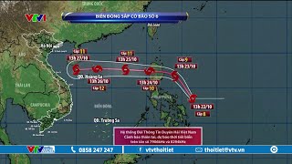 Bão Trà Mi Trami sắp vào Biển Đông thành cơn bão số 6  VTVWDB [upl. by Joeann60]