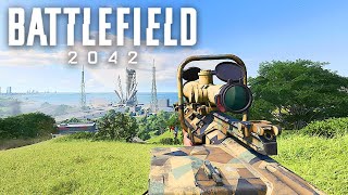 185 Kills Full Gameplay with a Sniper  Battlefield 2042 no commentary gameplay [upl. by Ariik862]