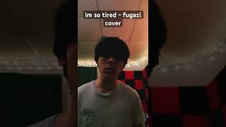 i’m so tired by fugazi on piano shorts music fugazi cover [upl. by Damha]