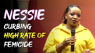 LETS EMBRACE THE CULTURE OF SELF RELIANCE TO CURB THE HIGH RATE OF FEMICIDE NESSIE full interview [upl. by Mckay]