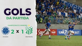 CRUZEIRO X UBERLÂNDIA  Confira os gols da vitória da Raposa por 2 a 1 [upl. by Kobylak]