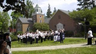 Memorial Day 2015 Dryden Band Star Spangled Banner [upl. by Narib]