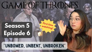 First Time Watching Game of Thrones 5x6 quotUnbowed Unbent Unbrokenquot [upl. by Lleinnad567]