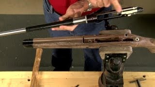 How to Glass Bed a Rifle Stock Presented by Larry Potterfield  MidwayUSA Gunsmithing [upl. by Fronia]