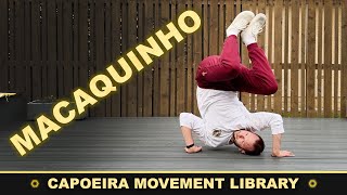 Macaquinho  CAPOEIRA MOVEMENT LIBRARY [upl. by Kerin]