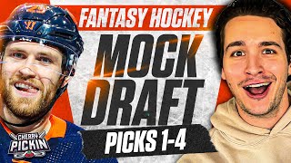 Best 2024 Fantasy Hockey Draft Strategy Picks 14  Cherry Pickin [upl. by Frida65]