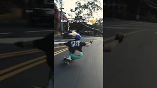 Skating in Traffic is Crazy 🤯 [upl. by Diet706]