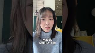 Ania na nie Madzia na tak 😎 językkoreański korean koreanlanguage [upl. by Giffer]