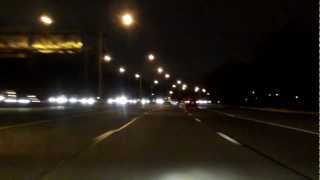 Clearview Expressway Interstate 295 northbound Night [upl. by Albertine703]