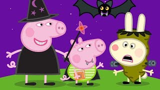 Halloween Party 🎃 Peppa Pig at Halloween 👻 Halloween Cartoons for Kids [upl. by Ytsirt]