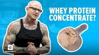 What is Whey Protein Concentrate  Jim Stoppani [upl. by Nnaeitak]