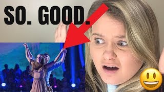 MY FAVORITE DANCE YET MACKENZIE ZIEGLER amp SAGE ROSEN DWTS “COLORS OF THE WIND” REACTION [upl. by Nichola]