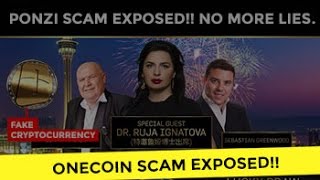 ONECOIN SCAMMERS EXPOSED  Real truth behind Ruja Ignatova Scam [upl. by Culosio]