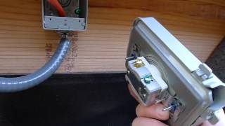 Tiny House Mini Split AC Outdoor Outlet [upl. by Nerradal]