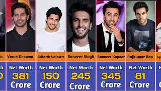 Top 30 Bollywood Actors Net Worth 2024 Videos  Sharukh Khan  Ajay Devgan  Tiger Shroff [upl. by Tsan]