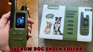 Jugbow Dog Shock ECollar Review – IPX7 3300FT Range amp 4 Training Modes for All Breeds [upl. by Onavlis309]