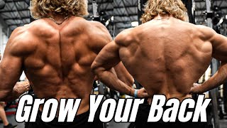 Guide To Growing Your BACK  9 Tips If You Are Struggling To Build Your Back [upl. by Dnomhcir196]