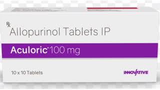 Aculoric 100 mg Tablets Allopurinol Tablets IP [upl. by Airlie456]