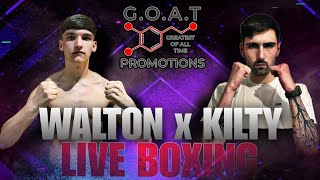 Jordan Kilty vs Jack Walton  GOAT PROMOTIONS  1 [upl. by Eeramit]