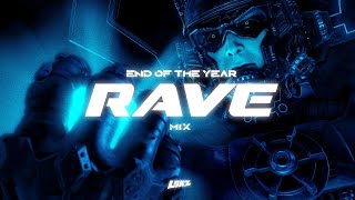 END OF THE YEAR RAVE MIX 2K23  HARD TECHNO  INDUSTRIAL TECHNO  HARD DANCE  155200 BPM [upl. by Adnawahs]