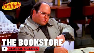 George Takes A Book Into The Bathroom  The Bookstore  Seinfeld [upl. by Eelinnej]