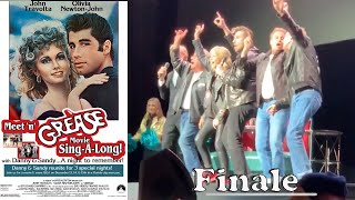 Grease SingALong Olivia NewtonJohn and John Travolta LIVE quotGreased LightningquotquotWe Go Togetherquot [upl. by Ike]