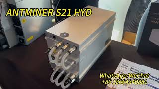 ANTMINER S21 HYD 335T ASIC MINER STOCK [upl. by Etnahsa]