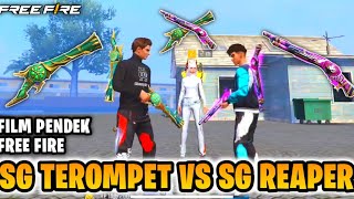 FILM PENDEK FREE FIRE SHOTGUN TEROMPET VS SHOTGUN REAPER [upl. by Aramen]