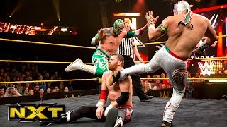 Kalisto amp Sin Cara vs Adam Rose amp Sami Zayn WWE NXT Aug 21 2014 [upl. by Akimal955]