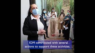 IOM Chief of Staff Visits Fragmentos [upl. by Ahsam]