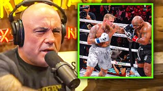 quotHE SHOULD BE ASHAMEDquot Joe Rogan LIVE Reaction To Jake Paul VS Mike Tyson Fight [upl. by Aletsirc]