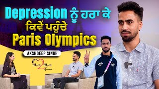 Akshdeep Singh on his journey to Paris Olympics  Fighting Depression amp Downfall  Punjabi Podcast [upl. by Arahsit]