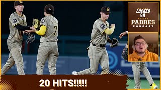 San Diego Padres Offense Goes BERSERK [upl. by Vez311]