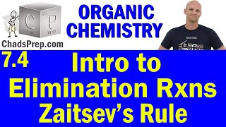 Zaitsevs Rule Example 1 [upl. by Hodge]