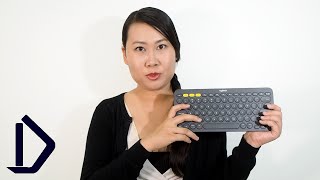 Logitech K380 MultiDevice Bluetooth Keyboard Review [upl. by Ferriter614]