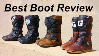 Best Boot Dual SportAdv Mx Review [upl. by Ryun]