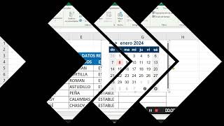 CALENDARIO EN EXCEL  Mini Calendar and Date Picker [upl. by Morton417]