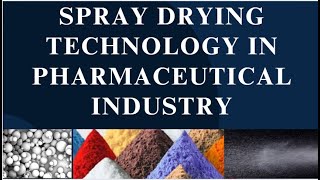 Spray Drying Technology in Pharmaceutical Industry [upl. by Aicella549]