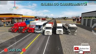 AO VIVO DRIVER JOBS ONLINE SIMULADOR  GALERA DO CARREGAMENTO [upl. by Akalam]