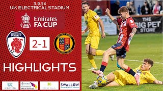 HIGHLIGHTS  Bromsgrove Sporting 2  1 Belper Town [upl. by Geehan]