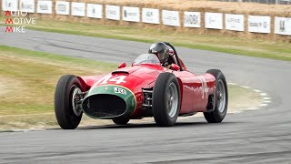 This is the 1956 FerrariLancia D50A 265Hp 25Litre V8 Engine  Lovely RAW sound [upl. by Brie]