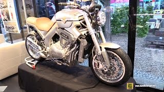 2016 Horex VR6 Silver Edition Motorcycle AMT  Walkaround  Debut at 2015 Frankfurt Motor Show [upl. by Claudine]