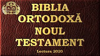 01 Evanghelia după Matei  Noul Testament  Biblia Ortodoxă  Lectură 2020 [upl. by Sillig728]