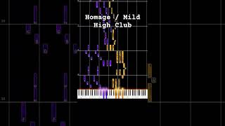 Homage  Mild High Club Piano 33 piano music [upl. by Bevus]