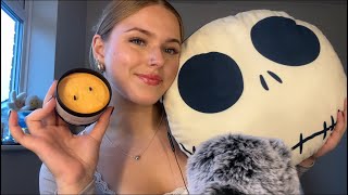 ASMR Tapping on Halloween Themed Items🎃✨👻 [upl. by Etezzil381]