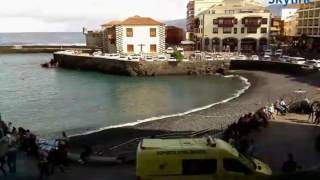 Live Webcam Puerto de la Cruz  Time Lapse [upl. by Kaete]